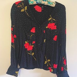 Volcom Button Down Blouse